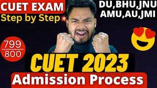 CUET 2023 Examination Process Explained - DateSyllabusRegistration