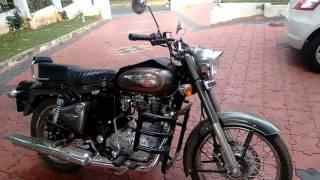 2017  ROYAL ENFIELD STANDARD 500  WALK AROUND   EXHAUST NOTE