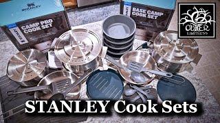 Stanley Cook Sets Side-By-Side Comparison - Cooking and Serving Comprehensive Kits