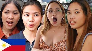 Do Filipina women like facial hair? Philippines street interviews