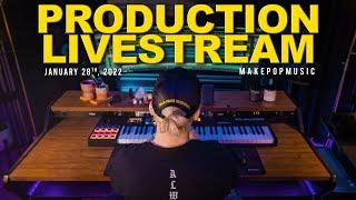 LIVESTREAM Pop Production Session Producing a Song Live Q&A Giveaways  Make Pop Music