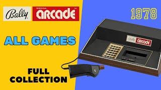 Bally Arcade  Astrocade - Complete Game Collection