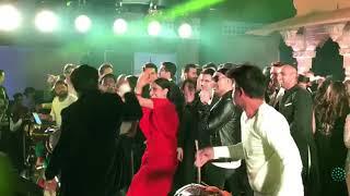 Deepika Padukone Ranveer Singh Crazy Dance On Malhari Song At Isha Ambani Pre Wedding Party