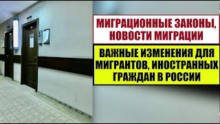 Миграционные законы новости 2024  Что предлагают изменить для мигрантов иностранных граждан?