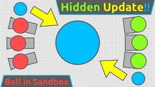 NEW HIDDEN LVL45 BALL UPDATE - Diep.io New Class in Sandbox