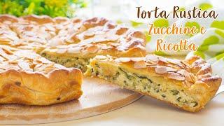 Zucchini and Ricotta Pie with Puff Pastry - Easy Puff Pastry Recipe - 55Winston55