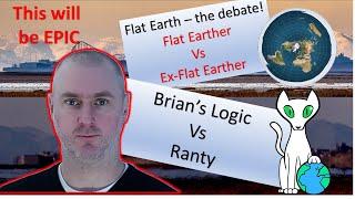 Ex Flat Earther Ranty SMASHES current Flat Earther in debate