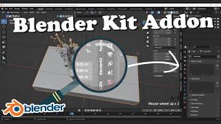 How to Install Blender Kit Addon in Blender Tutorial