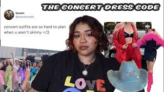 a new age of concert fashion and the lack of plus sized representation