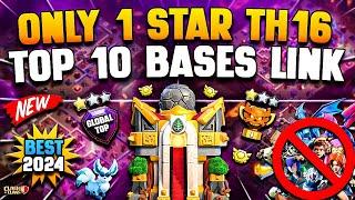 Top 10 Unbeatable TH16 War Bases Link  Best TH16 Base Town Hall 16  Only 1 Star Th16 Legend Base