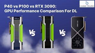 GPU Performance Benchmarking for Deep Learning - P40 vs P100 vs RTX 3090