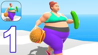 Fat 2 Fit - Gameplay Part 1 All Levels 1-7 Android iOS