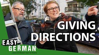 How to Give Directions in German  Super Easy German 185