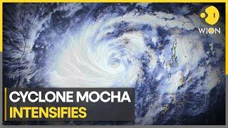 Cyclone Mocha Refugees locals in danger at Myanmar and Bangladesh coastlines  Latest  WION