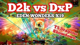  #1 - first WAR DAY  - D2k 347 vs DxP 293 - Rise of Castles - EDEN -