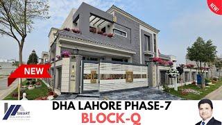 DHA LAHORE  PHASE-7  BLOCK-Q  LATEST UPDATE  VISIT BY SMART REAL ESTATE  JUNE-2024