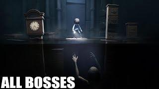 Little Nightmares DLC - All Bosses With Cutscenes HD 1080p60 PC