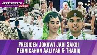 Detik-detik Presiden Jokowi Datang Untuk Jadi Saksi Pernikahan Thariq Halilintar Dan Aaliyah Massaid