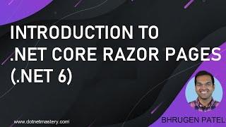 Learn Razor Pages in .NET Core .NET6