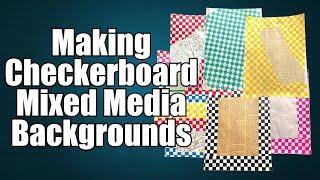 Making Checkerboard Backgrounds From Deli Papers