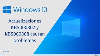 Actualizaciones KB5000802 y KB5000808 causan problemas en Windows 10 - error code APC_INDEX_MISMATCH