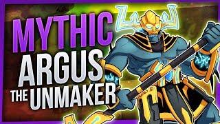 Argus the Unmaker  Mythic Antorus the Burning Throne  EnhShaman WoW Legion 7.3.5