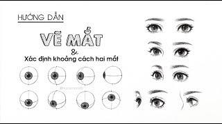 How to draw semi realistic eyes by Huta Chan