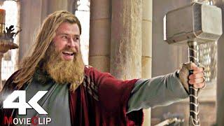 Thor Meets His Mother Scene In Hindi - Avengers Endgame Movie Clip 4K HD