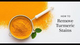 Turmeric or Haldi Stains removal #easycleanup #smartcleaning  How