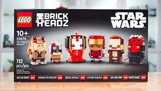 LEGO Star Wars 40676 THE PHANTOM MENACE Brickheadz Review 2024