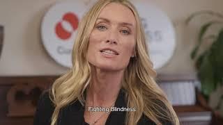 Victoria Smurfit and her daughter Evie asking for your support to cure blindness this Christmas