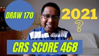 CRS score prediction 2021 with data