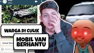 ASAL USUL MOBIL VAN BERHANTU BENARAN ADA BALIK KAMPUNG UPIN IPIN  Chat Story Horror  #TERSERAM