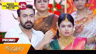 Bhavana - Promo  21 June 2024  Surya TV Serial