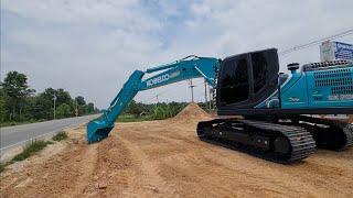 สัมผัสแรกของบุ้งกี๋ kobelco sk200-10Sm