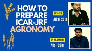 Meet Mr. Sandeep and Sachin AIR 1st and 6 th of ICAR-JRF in Agronomy-2018