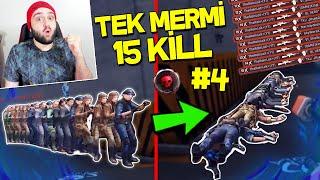 BİR MERMİ İLE 15 KİLL?? #4 BİR MERMİ İLE KAÇ KİŞİ ALINIR? ZULA