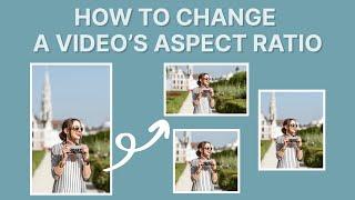 How to Change Video Aspect Ratio in Seconds  Easy and Free