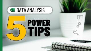 5 POWER Tips to Analyze Data in Excel - End to End Project with Real Life Data