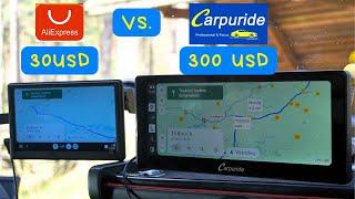 Android Auto in old van- CARPURIDE W103 Pro vs the cheapest one from Aliexpress