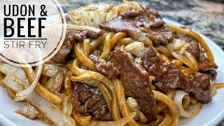 Beef And Udon Stir Fry  Simple And Tasty Udon Noodles Stir Fry Recipe