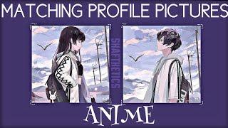 matching anime dppfp for couples  matching icons for couples  profile  anime aesthetic cute 