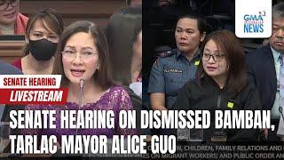 GMA Integrated News Live Senate Hearing on Alice Guo - Replay