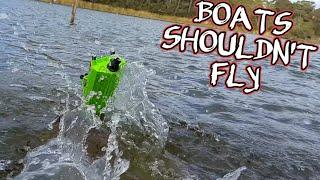 AWESOME little RC Jet Boat... From brushed to brushless #rcboat