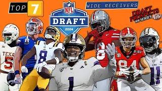 Command Post LIVE  THE WR EDITION Ranking the Top 7 WRs of 24 NFL Draft + Maye Visit Official