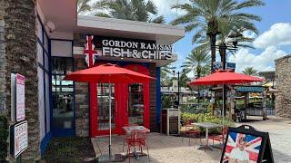 Gordon Ramsay’s Fish & Chips at Icon Park in Orlando FL  Quick Review