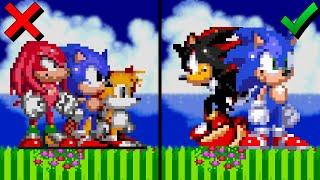 Modern Sonic And Modern Shadow