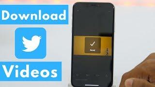 How to Download Twitter Videos on iPhone? - Download Videos from Twitter 