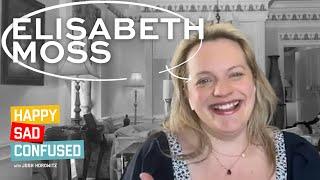 Elisabeth Moss talks THE VEIL THE HANDMAIDS TALE INVISIBLE MAN sequel I Happy Sad Confused