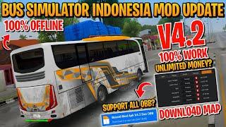 DOWNLOAD Bus Simulator Indonesia Mod Apk Unlimited Money Terbaru v4.2 New Update 2024